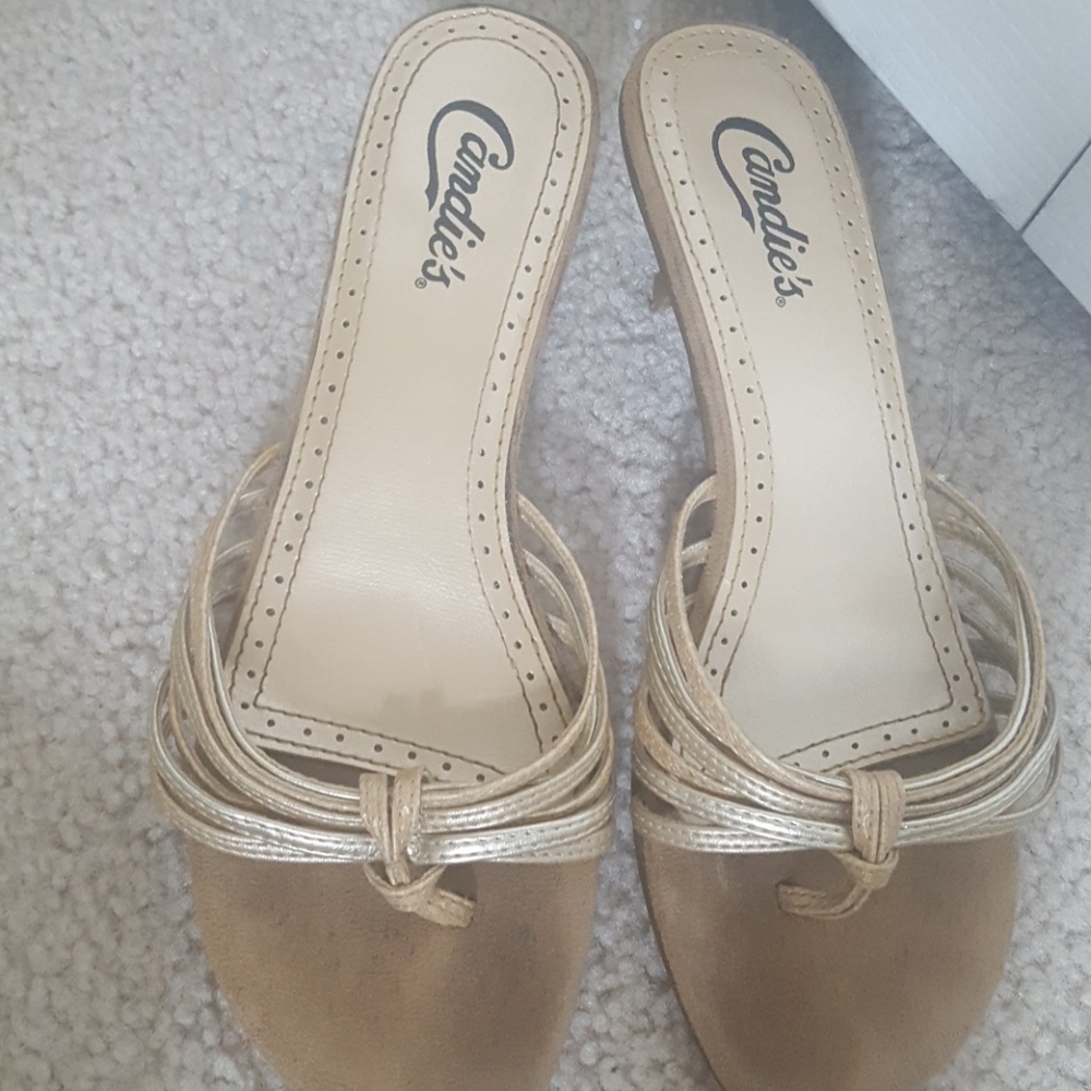 Candies kitten heel sandals